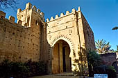 Rabat - La necropoli di Chellah, la porta della necropoli merinide. 